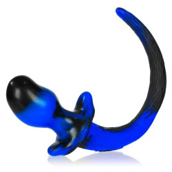 Oxballs Plug Queue de chien Mastiff 12 x 7 cm Bleu